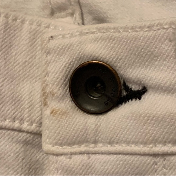 Men’s Rag and Bone white denim, size 28, slim leg - Picture 5 of 9